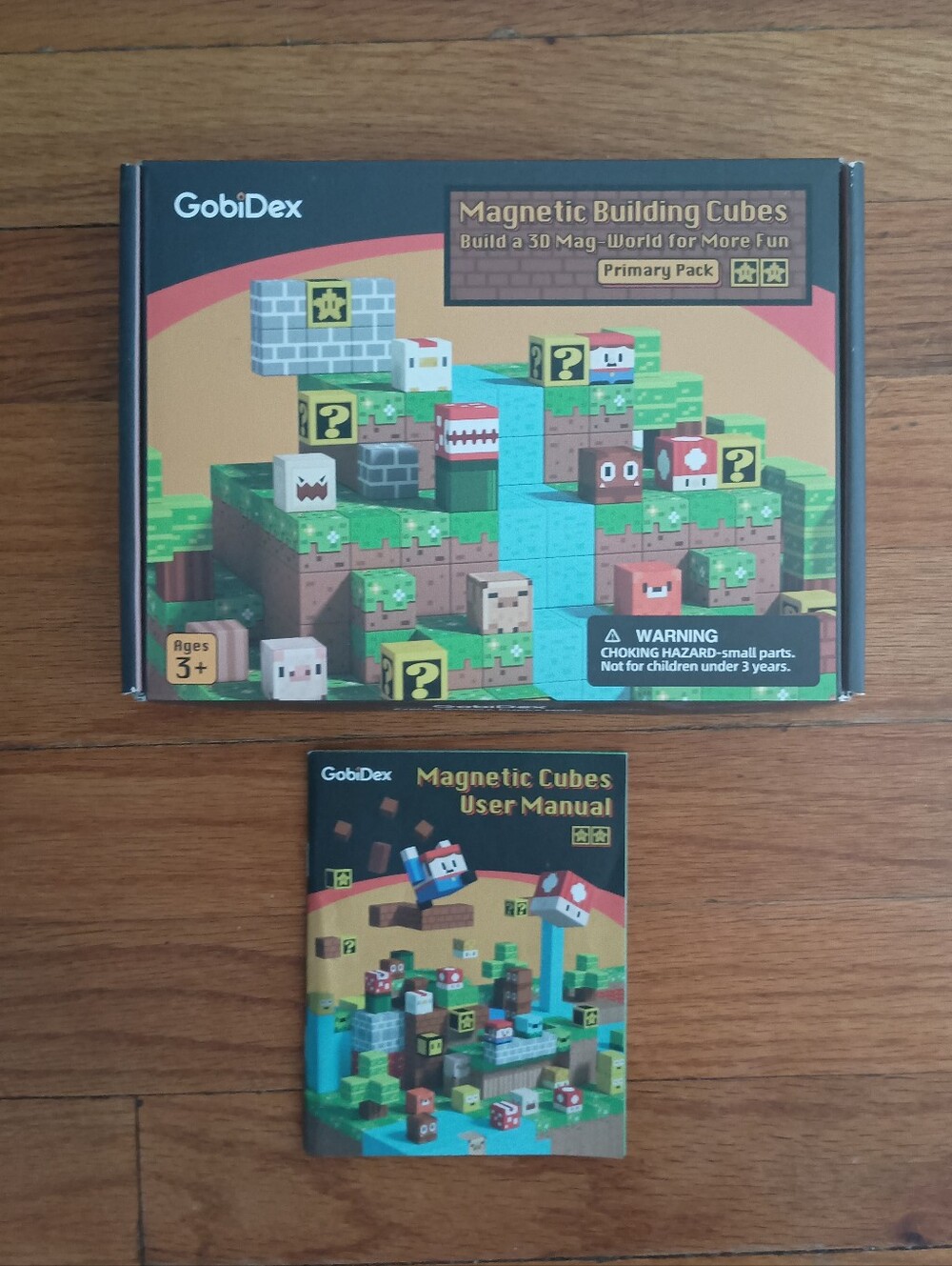 GobiDex Magnetic Building Cubes Blocks- Super Mario Bros Theme